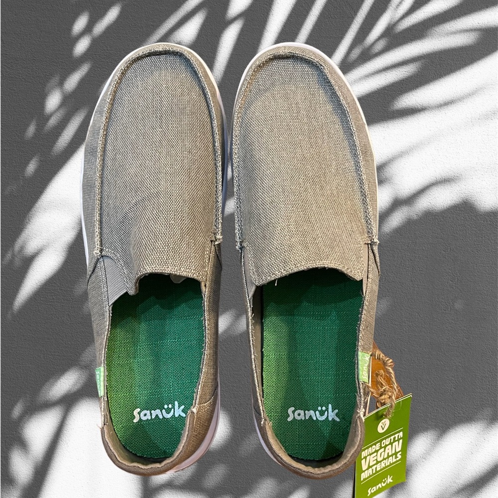 Sanuk Hi Five Grey Slip-on